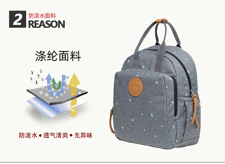 冬季新品简约背包休闲户外出行女双肩包潮流学生书包详情9