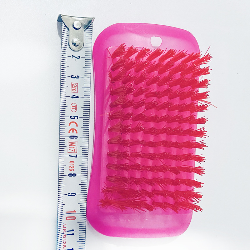 【3-6区】3330方刷 500/件 新款方刷糖果色透明色方刷洗衣刷家用鞋刷刷子塑料刷1元货源批发详情1