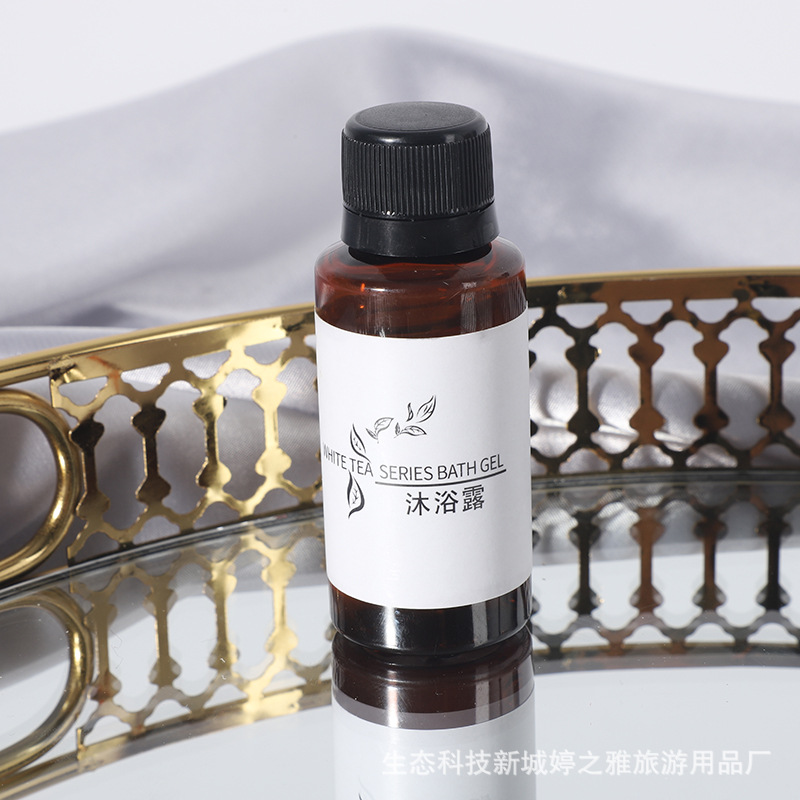 批发宾馆民宿旅行便携一次性洗发水沐浴露 专供酒店浴场一次性洗漱沐浴用品大量供应详情11