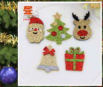 韩版圣诞驯鹿雪人圣诞老人圣诞树配饰毛绒麋鹿发箍头饰配件详情14