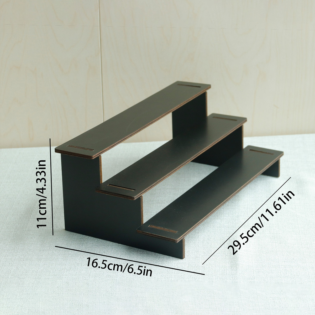 展示直播公仔架2-5层展示架小摆件收纳桌面置物架手办陈列阶梯架详情15