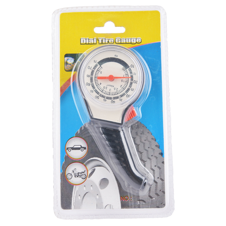 Automobile tire pressure gauge, high-precision tire pressure monitor, stainless steel tire pressure gauge, plastic air pressure gauge manufacturer wholesale pic 8