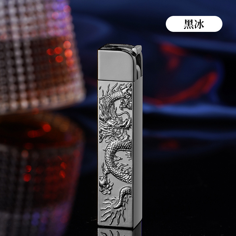 批发零售五福金龙摇臂金属打火机防风网红抖音同款情人礼物礼品详情31