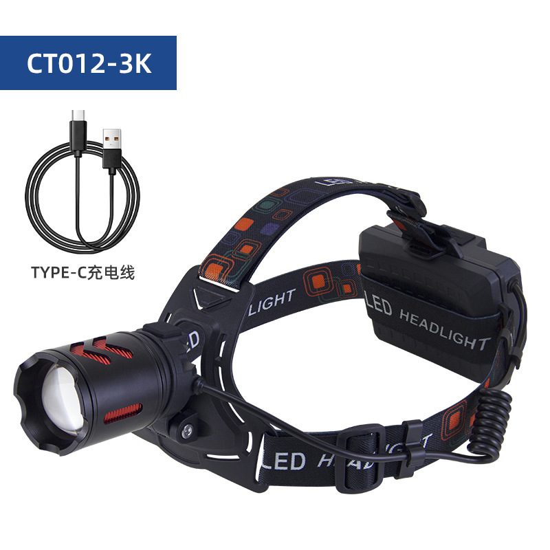 The new high-power P50 headlamp from Pailide features a strong zoom and is made of aluminum alloy for outdoor night fishing and cycling. There are multiple options available pic 21