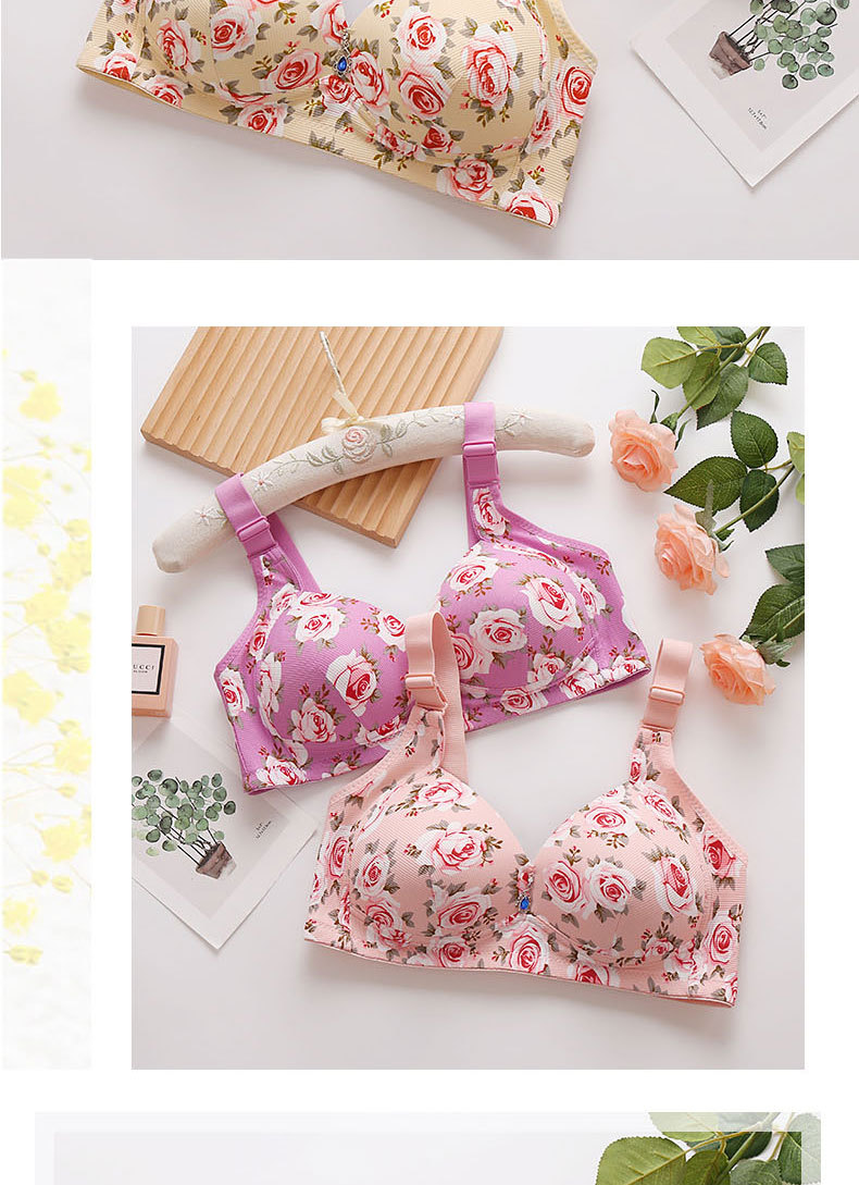 Ladies, middle-aged people, overweight mothers, anti-sagging side retraction, secondary breasts, large size, thin, new close-fitting and beautiful back underwear bra cover pic 13