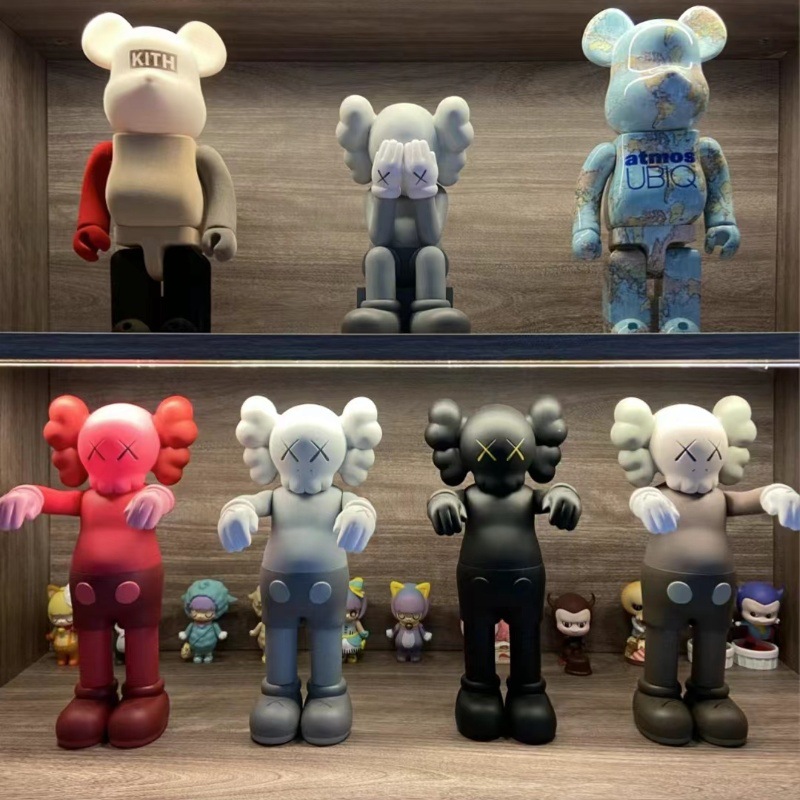 kaws芝麻街公仔客厅高档轻奢潮玩暴力熊桌面摆件手办卡通家居礼物详情1