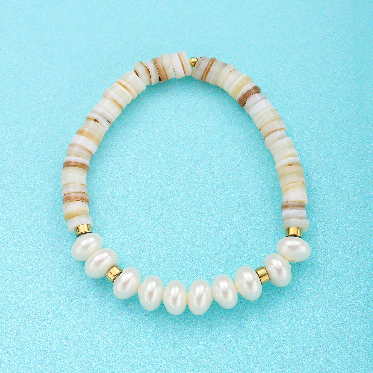 Natural freshwater precious handcrafted bracelets, Baroque pearls, irregular-shaped pearls, versatile light luxury bracelets, pearl wholesale pic 15
