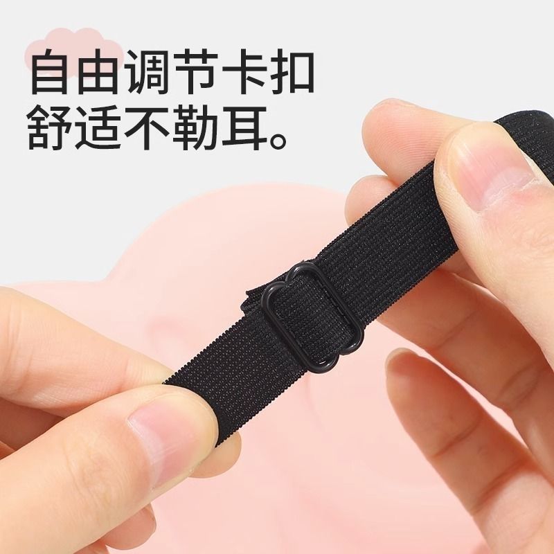 3D Cloud Eye mask, Breathable memory foam, slow rebound, traceless eye mask, lunch break and sleep shading eye mask gift manufacturer pic 5