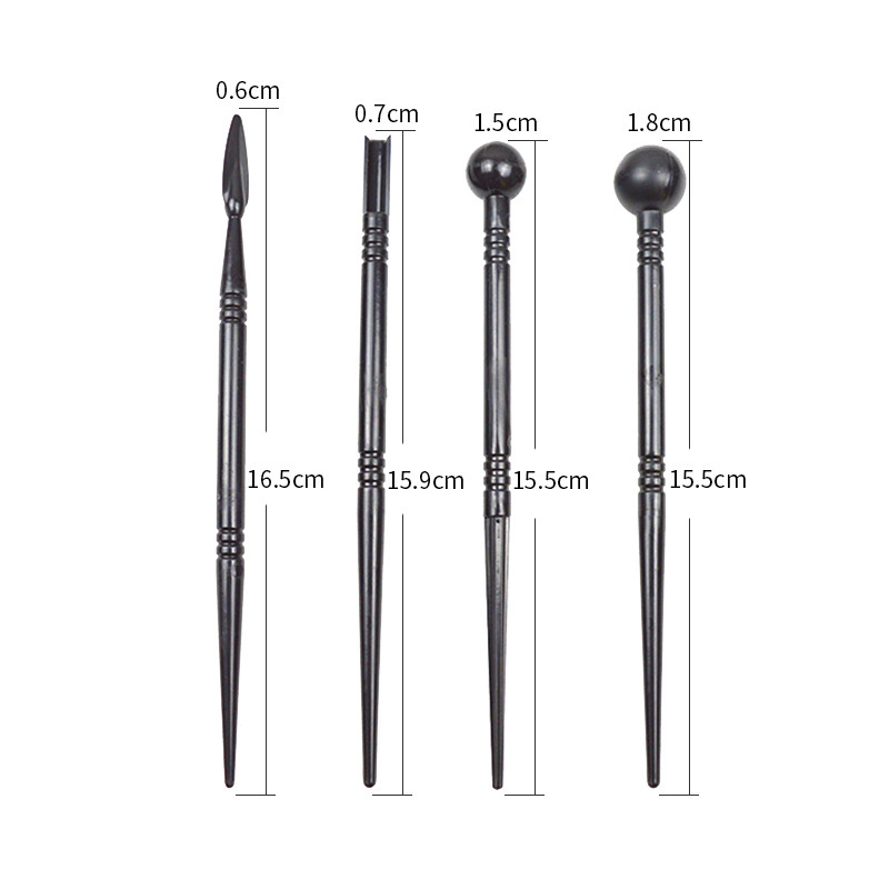 18 pieces of Cross-border oil clay pottery sculpture knives, diy multi-functional material wrapped pottery clay tool set pic 4