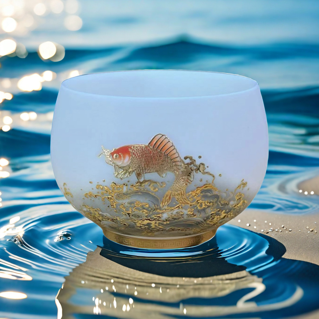 羊脂玉陶瓷杯茶碗品茗杯主人杯个人专用大号单杯茶盏高档茶杯礼详情4