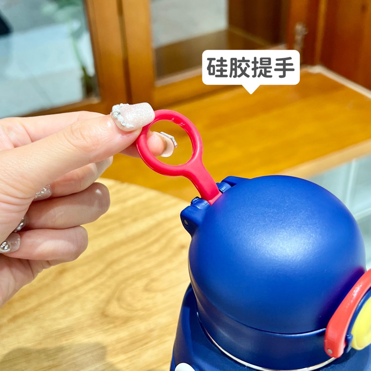 奥特曼儿童保温水杯男孩宝宝水壶上学专用吸管杯子防摔316食品级详情8