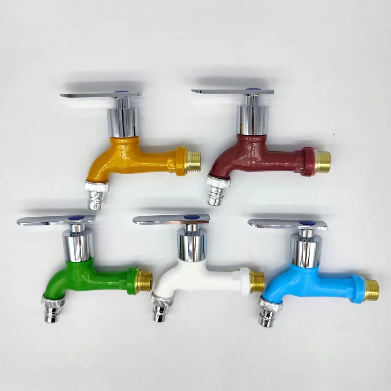 Plastic faucet, pvc faucet, 4-inch faucet, plastic faucet, PP washing machine faucet pic 3