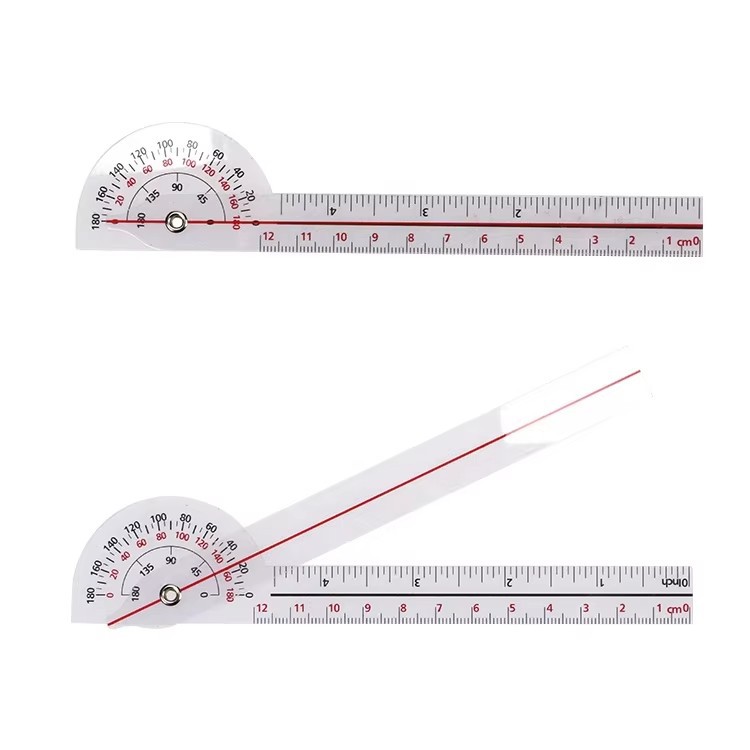 Cross-border exclusive medical bone density ruler, multi-specification limb measurement folding Angle ruler set, orthopedic protractor pic 11