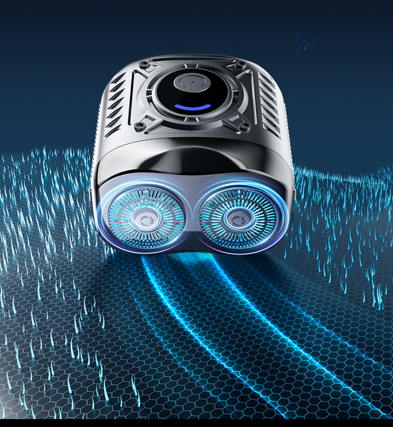 Mini剃须刀男士电动迷你旅行便捷式刮胡刀剃胡刀2024新款礼品印制详情7