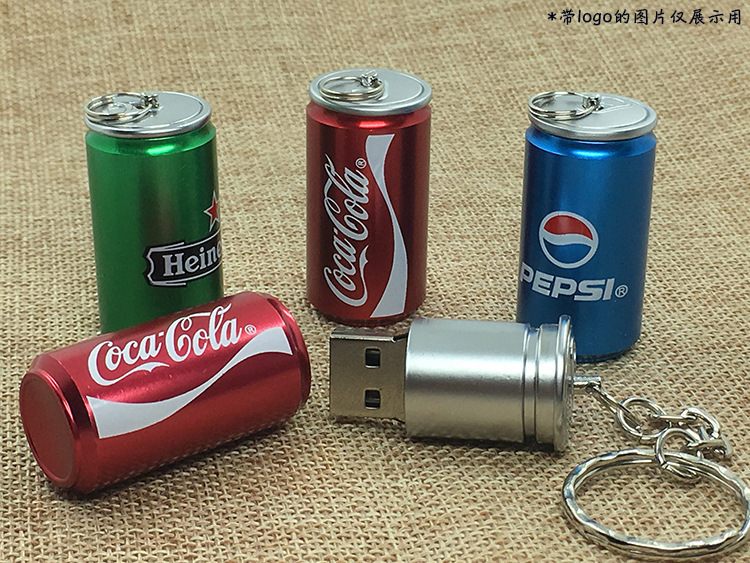 3.032g USB flash drive for canned cola, custom printing event gift, Pepsi advertising soda beverage can USB flash drive pic 9