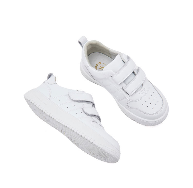 2025新款真皮男童小白鞋时尚女童运动鞋百搭休闲儿童校园鞋系列详情12