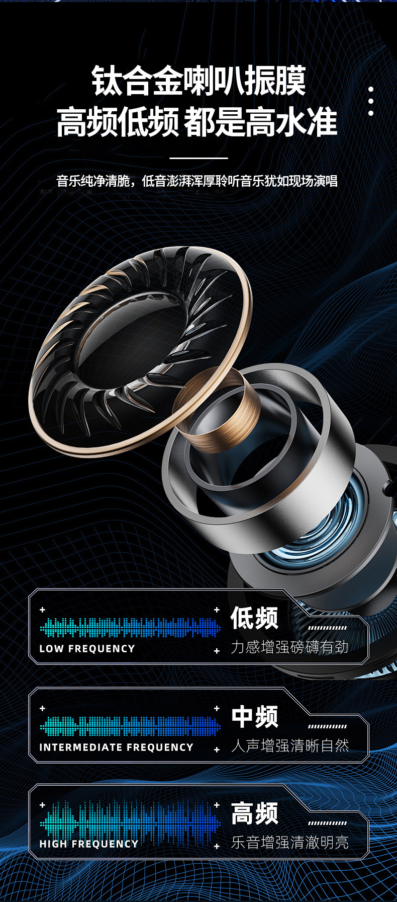Cross-border A9pro Bluetooth headphones, E11 headphones, multi-functional touch display, ultra-long battery life, K18 Bluetooth headphones, simultaneous interpretation, AI translation pic 5