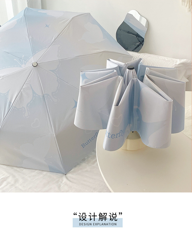 Zhi SAN high-end sun umbrella, folding umbrella, sunshade, sun protection, UV protection, automatic, suitable for both sunny and rainy days, women pic 20