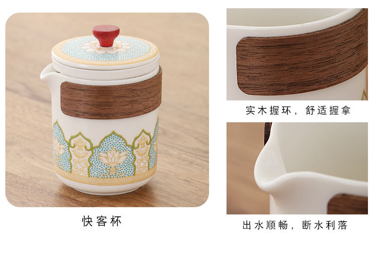 Travel tea sets, portable quick cups, outdoor tea POTS, corporate and company annual meeting souvenirs, business gifts, logos pic 8
