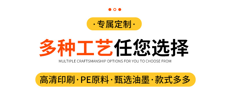 白色塑料袋打包袋购物袋女秋冬文艺折叠购物袋奢侈品袋子OPP背心袋详情7