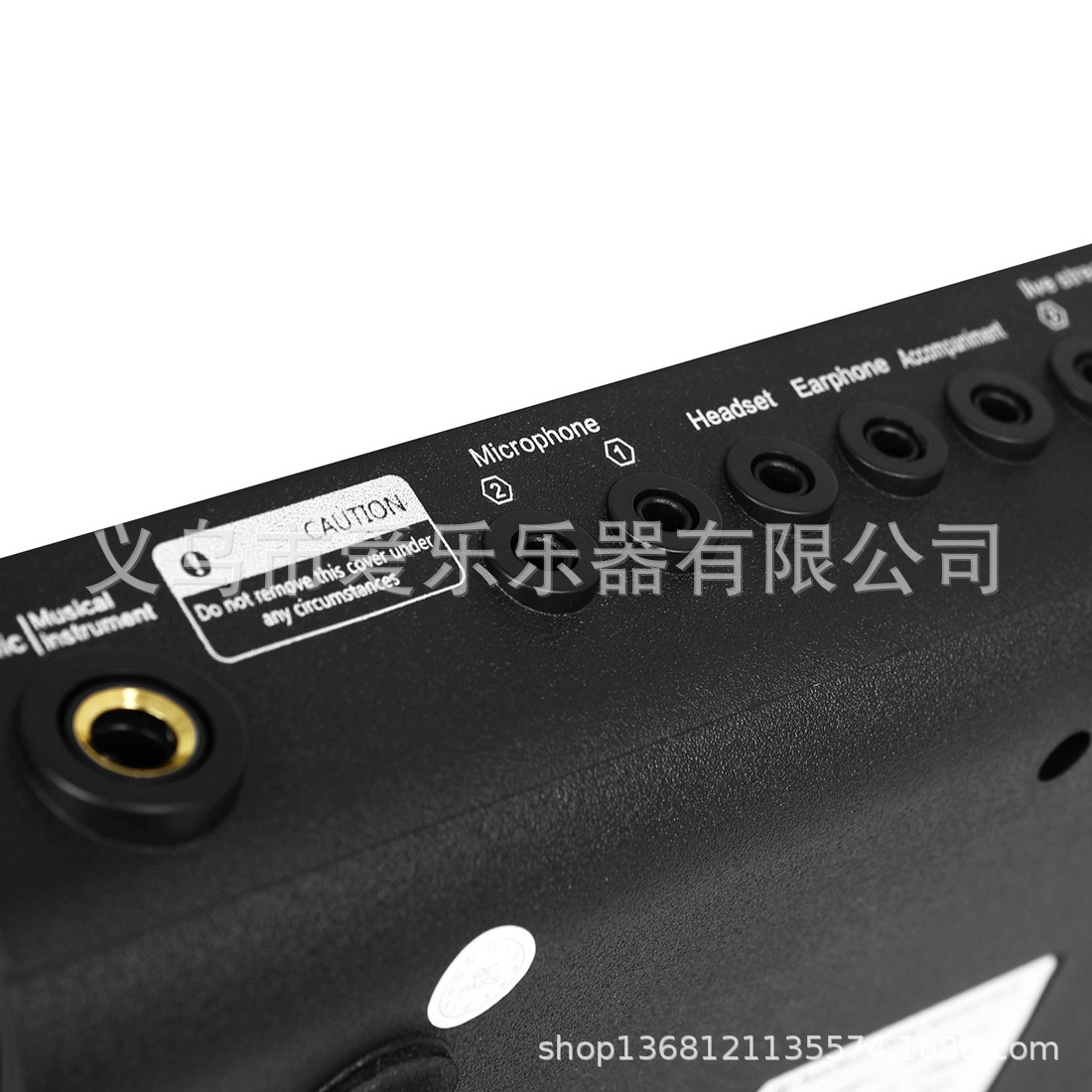 IRIN English sound card mixing console with sound effect, light adjustment, multi-functional singing, recording, noise reduction and live streaming sound card pic 23