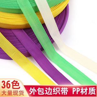 彩色高亮反光条织带2厘米厂家现货批发黄色箱包服装辅料反光带详情2