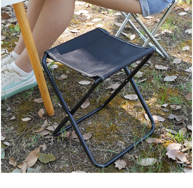 Outdoor folding stool, portable stool, travel, camping, fishing, folding small stool, train and subway queuing magic tool pic 21