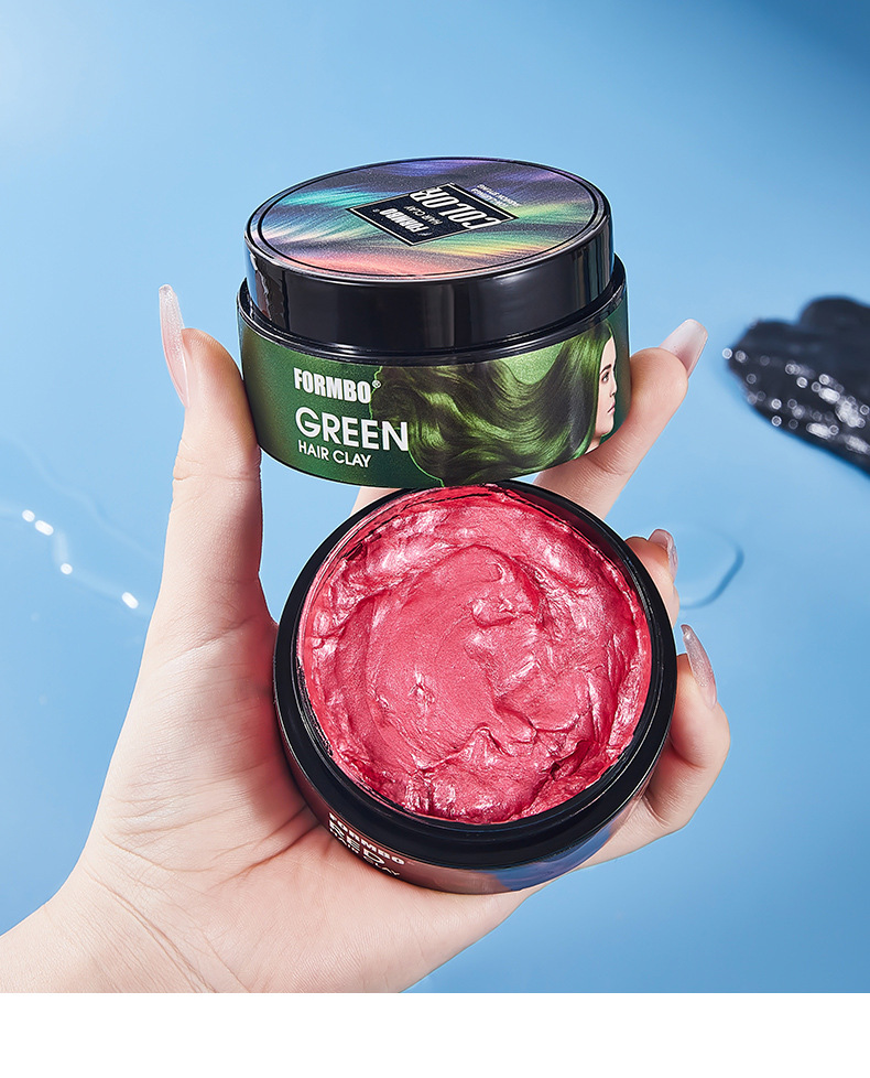 跨境专供FORMBO 6色美发发泥男女持久易上色持久长效发色发泥批发详情22