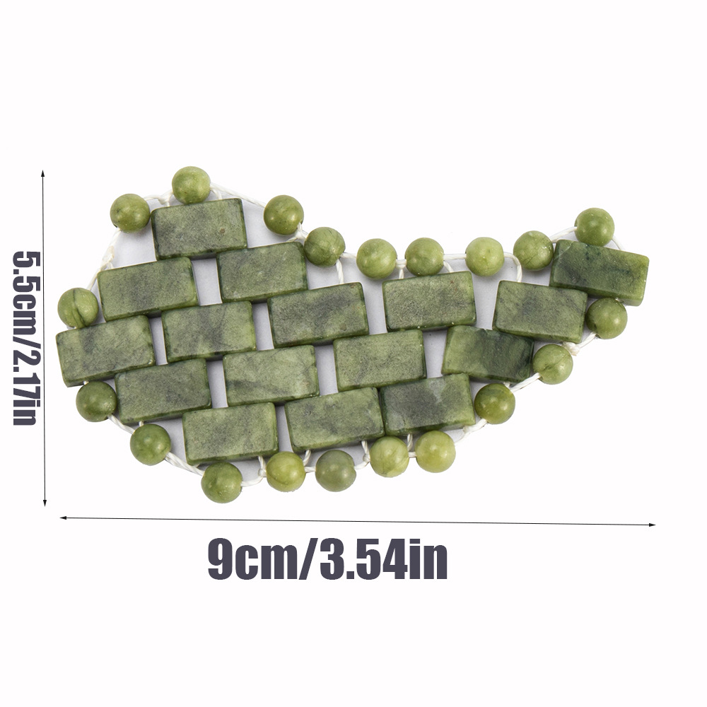 时尚天然玉石眼帘面部眼部养护玉石眼罩按摩器皮肤护理保健美容帘理疗经络冷热敷舒缓工具详情21