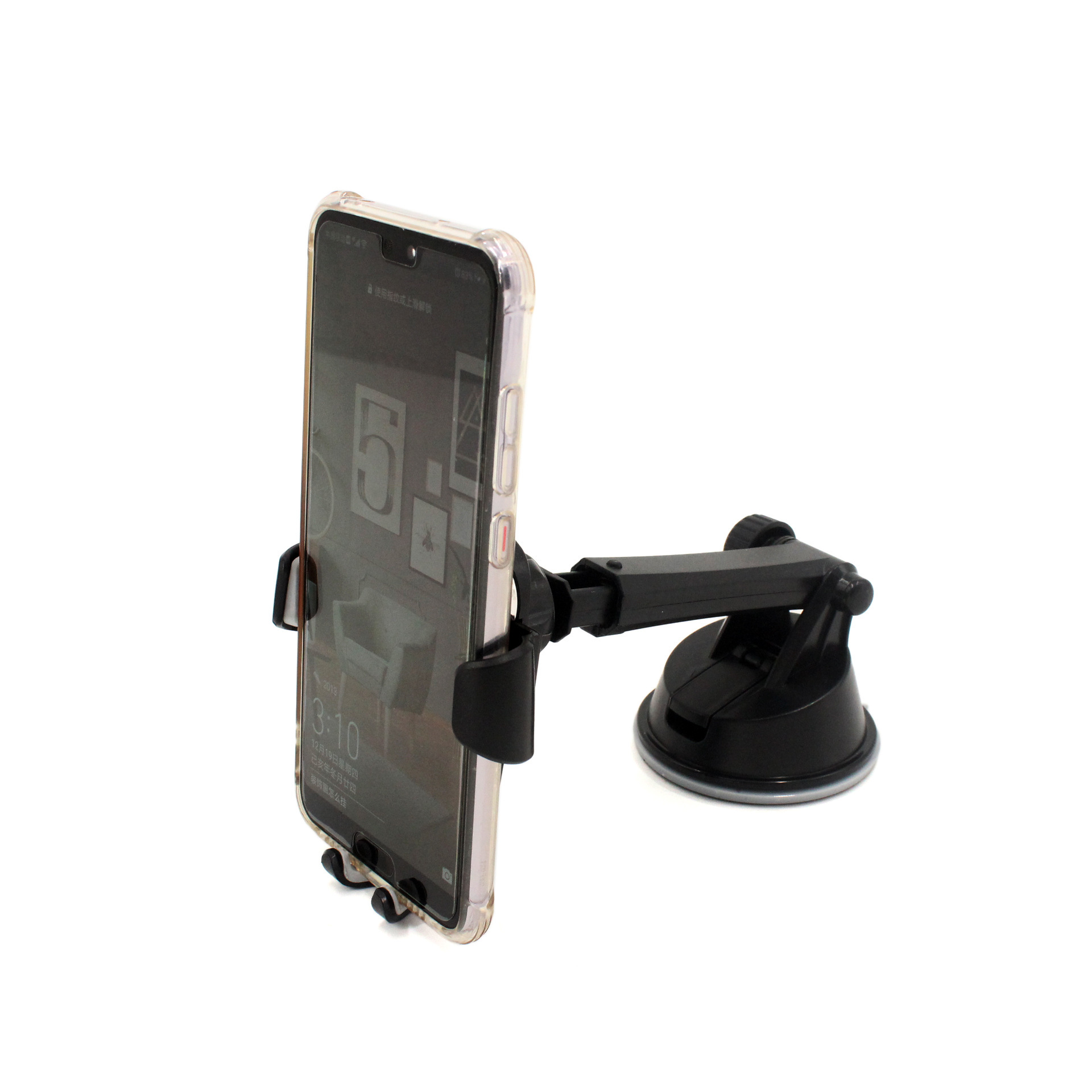 6907 Dashboard air outlet dual-purpose mobile phone stand, mobile phone gravity stand, car telescopic stand pic 2