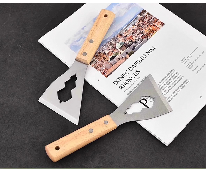 Multi-functional scraper, cleaning stainless steel putty scraper, cement putty scraper tool, special shovel for decoration, thickened type pic 10