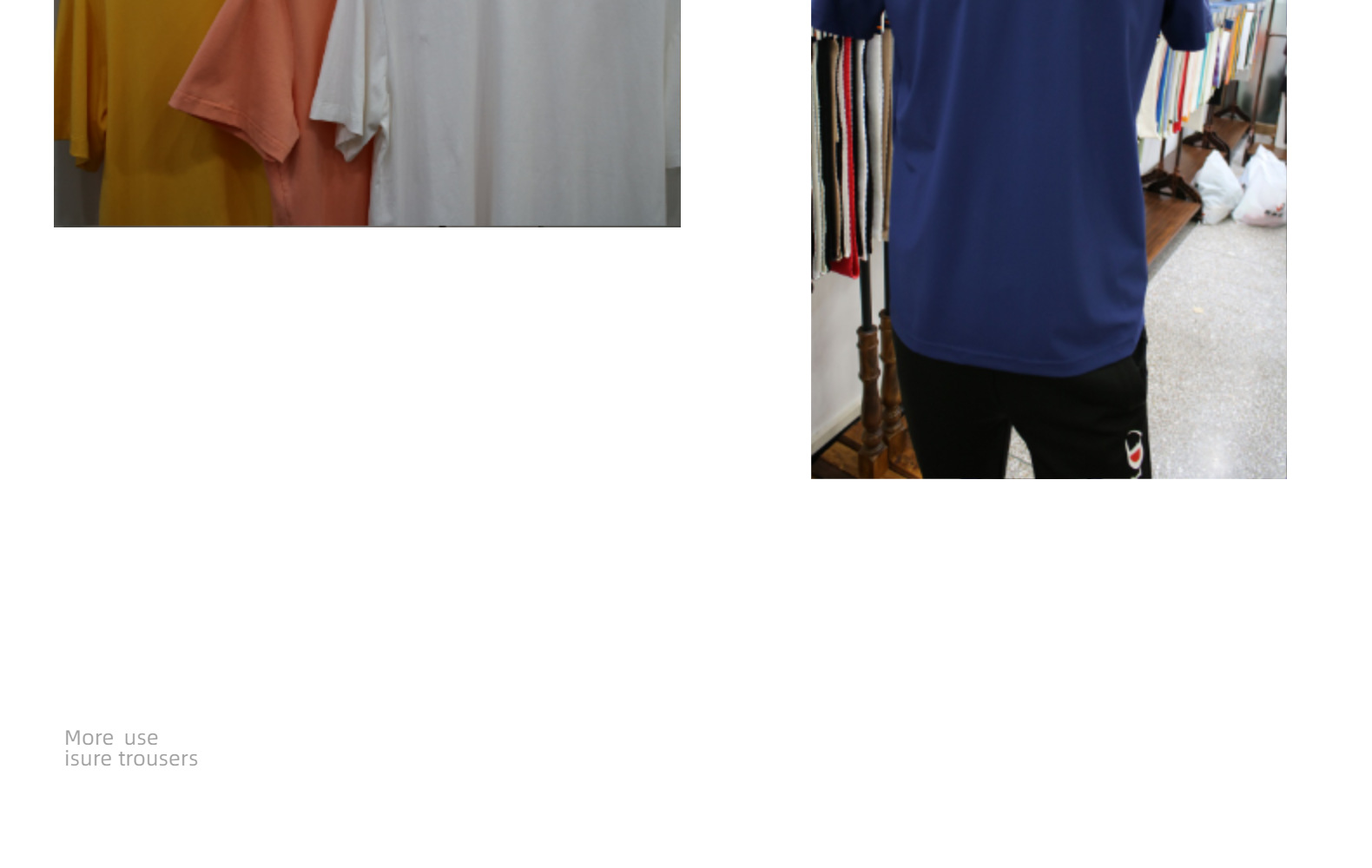 40-count CVC stretch plain weave sweatshirt polyester-cotton single-sided knitted fabric 170g slightly elastic casual breathable T-shirt fabric pic 28