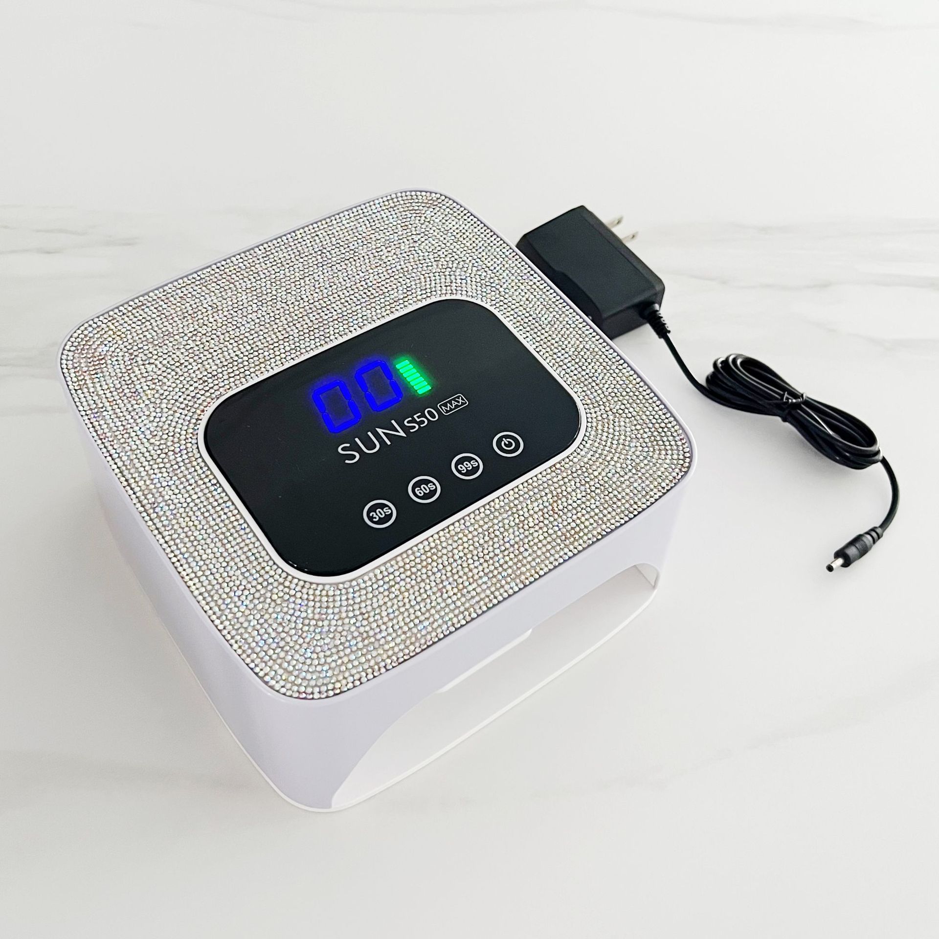 The new S50 wireless battery-powered red light nail art phototherapy machine, LED, quick-drying and non-blackening nail art baking lamp, is specially designed for nail salons pic 11
