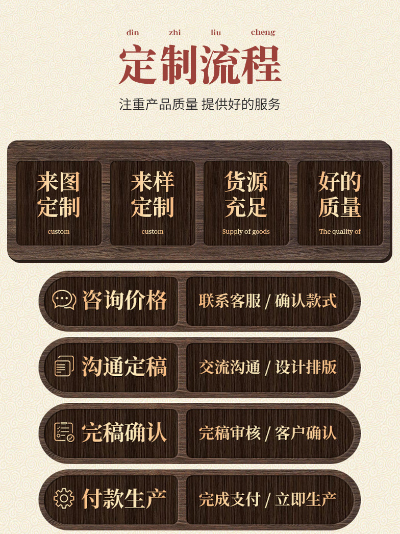 黑胡桃木茶杯盘木托盘 家用木制茶水杯托盘 木质餐具盘面包盘酒店详情25