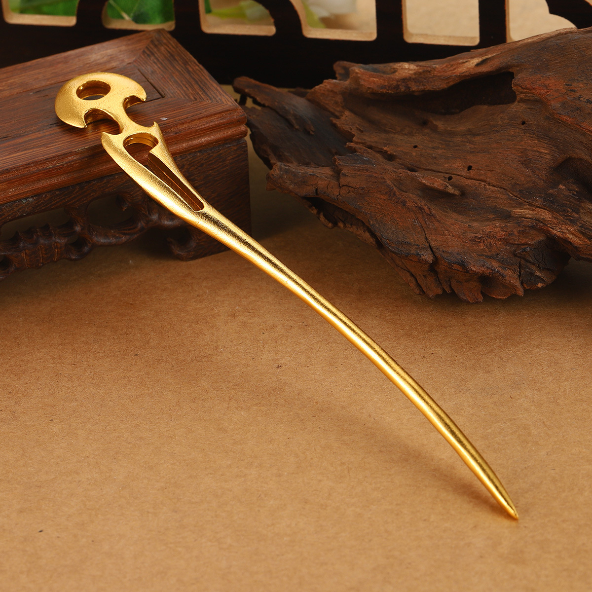 New Chinese-style hollowed-out flower and auspicious cloud hairpins, retro headwear accessories, Hanfu and cheongsam versatile hairpins, courtly ancient style ladies pic 47