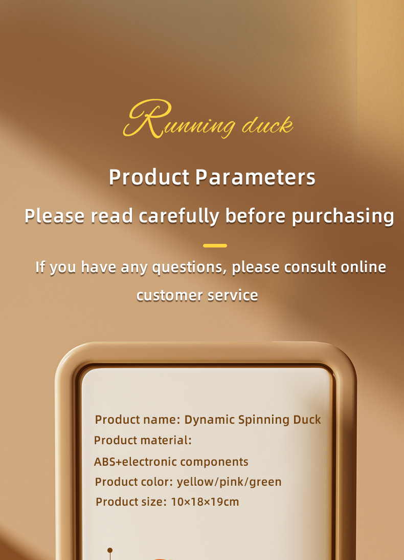 2025跨境电动万向旋转鸭儿童萌趣声光转转鸭小宝宝引导学爬玩具鸭详情21