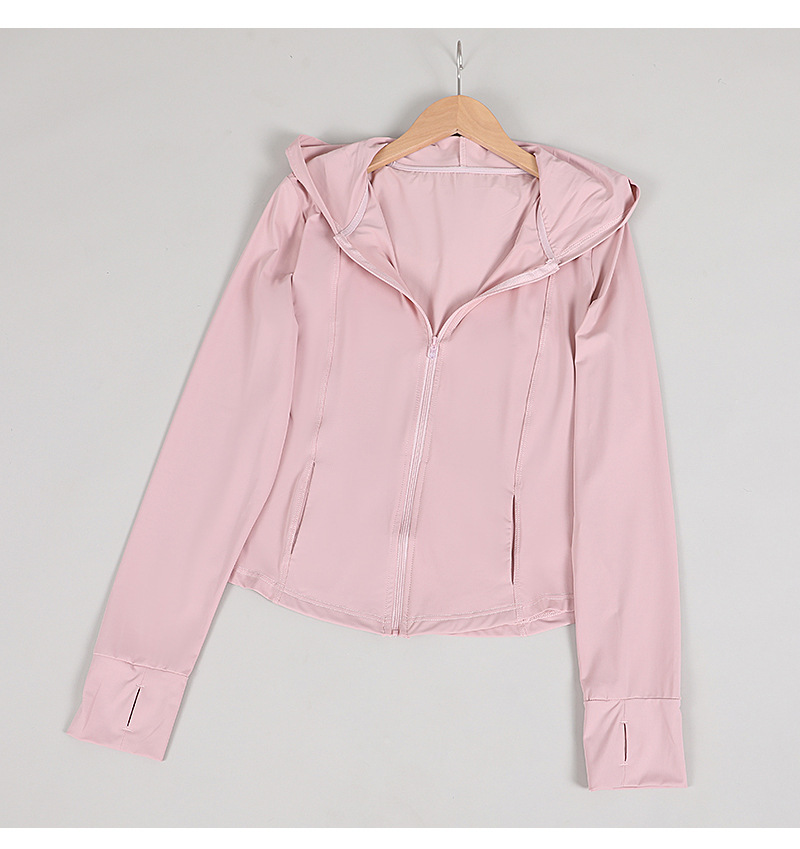 Summer new hooded thin sun-protective clothing, hiking, cycling, quick-drying outdoor fitness sun-protective clothing, ice-feel sun-protective jacket pic 8