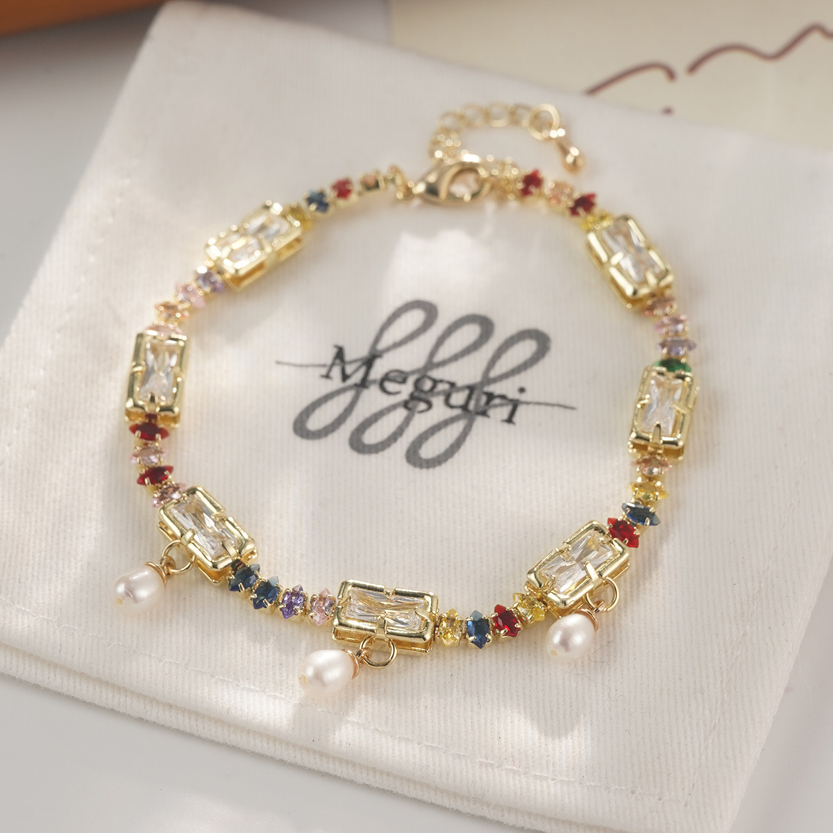 Summer dopamine heart-shaped flower beaded InS-style niche smiley face emoji simple and sweet bracelet for women pic 26