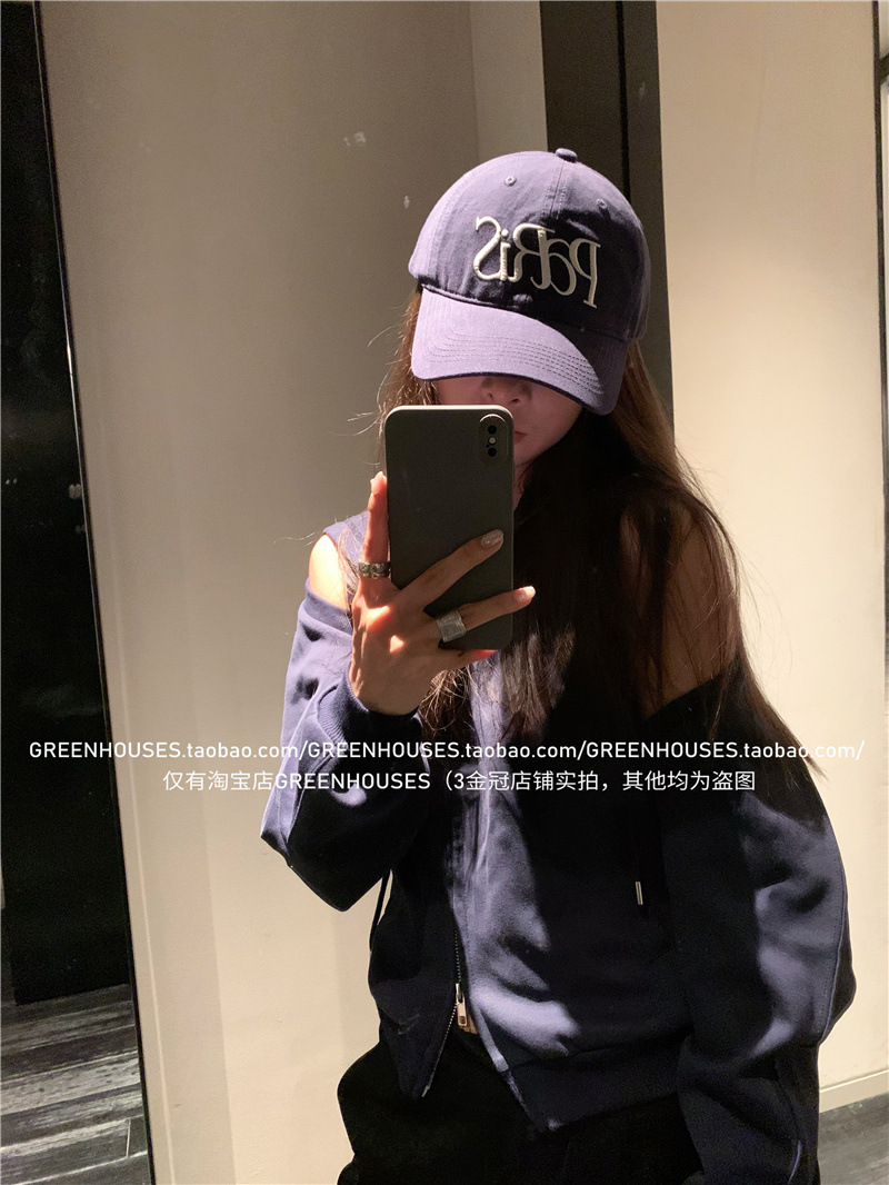 美式复古休闲百搭刺绣鸭舌帽子女韩版遮阳显脸小大头围棒球帽男潮详情19