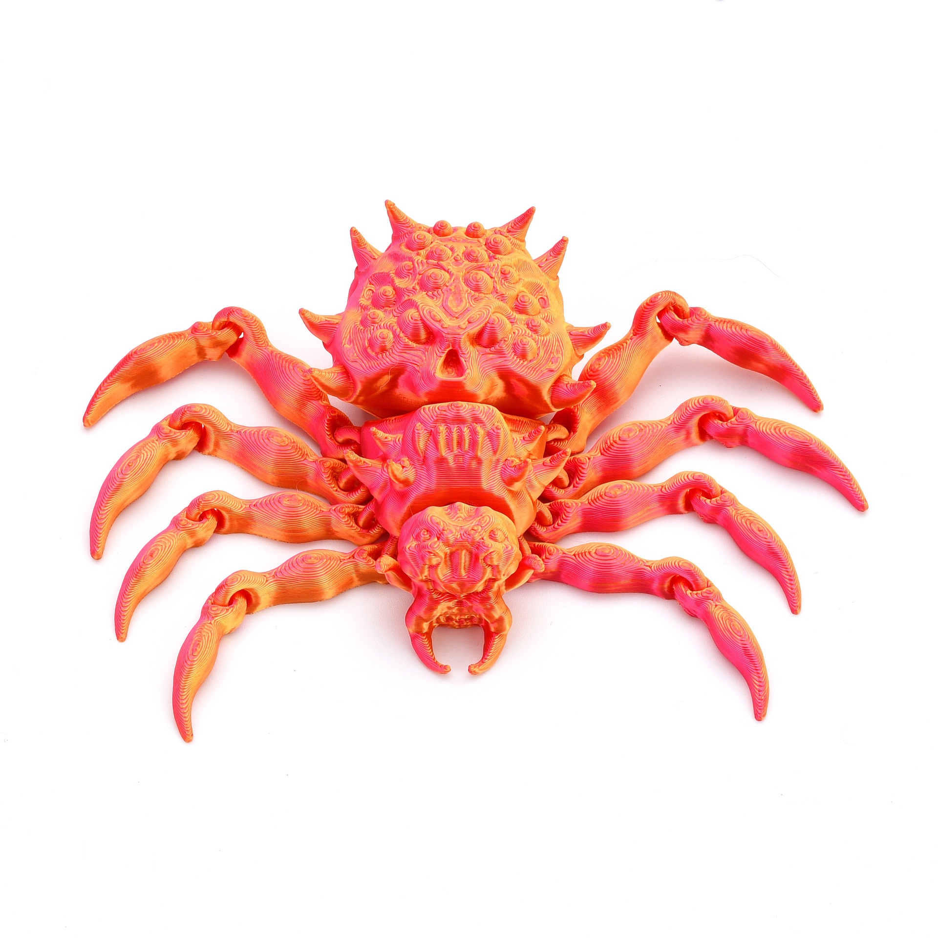 3d打印骷髅蜘蛛家用桌面手办礼物摆件装饰关节可动夜市摆摊玩具详情4