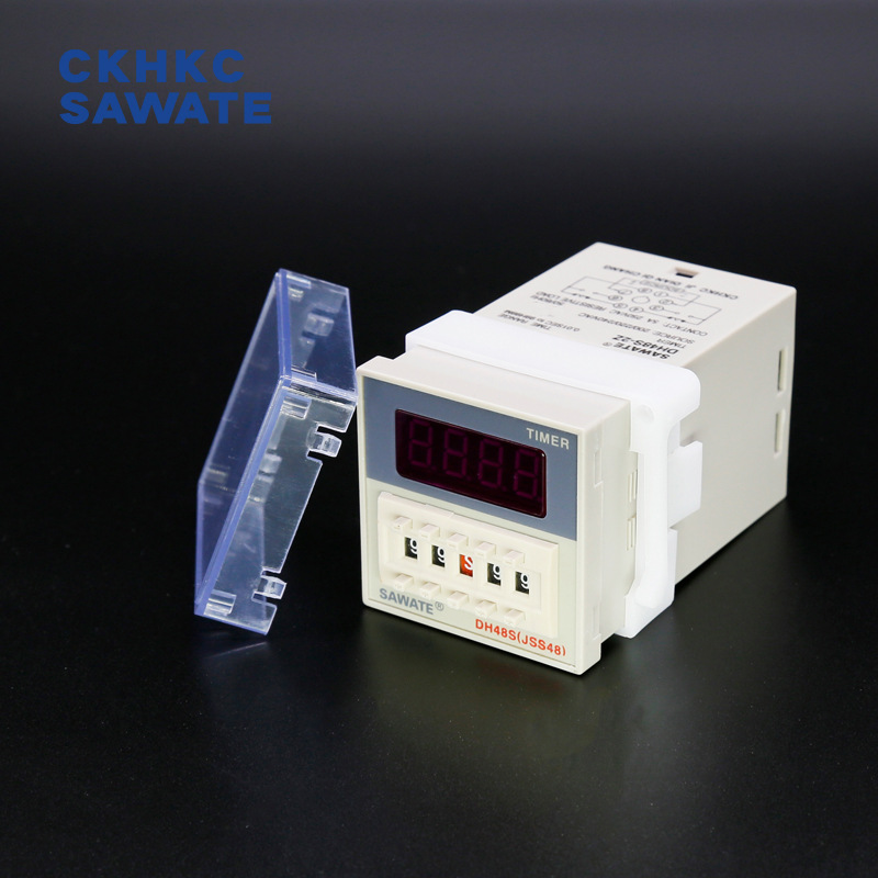SAWATE 延迟数显时间继电器 DH48S-2Z控制延迟计时器 220v380v12V详情5