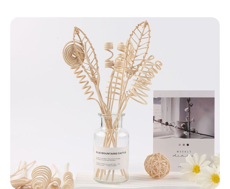 Wholesale of cross-border diffuser sticks, flameless aromatherapy plant rattan evaporation sticks, deodorizing flower water, perfume, and aromatherapy stick accessories pic 5