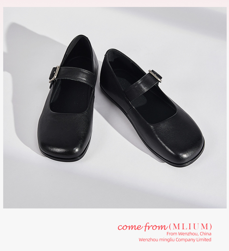 头层羊皮玛丽珍鞋女2025夏季新款方头浅口单鞋女法式绝美休闲女鞋详情32