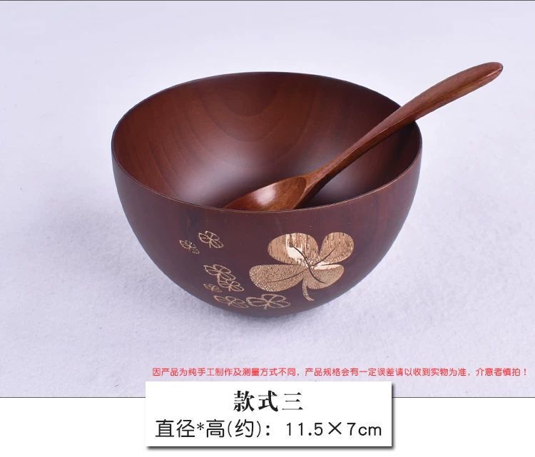 环保竹碗竹木碗日式竹碗宝宝家用饭碗复古餐具无漆小饭碗儿童饭碗详情6