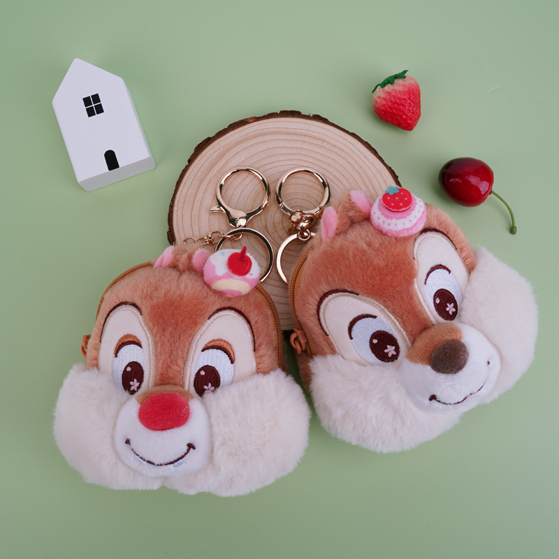 正版迪士尼挂件史迪奇公仔玩偶草莓熊毛绒玩具朱迪尼克书包挂饰女详情35