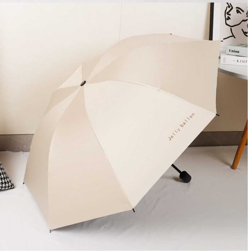 全自动雨伞女晴雨两用加固结实折叠遮阳伞防晒防紫外线黑胶太阳伞详情18