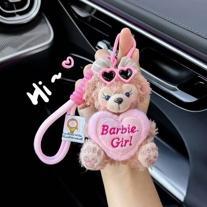 Shirley Rose bag pendant, Daphne Bear car keychain, doll, plush doll, birthday gift for men and women pic 4