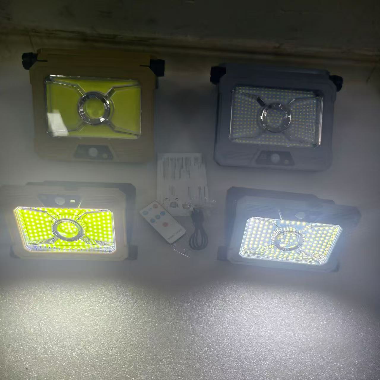 Solar garden lamps, solar panel street lamps, rainproof and waterproof lighting, energy-saving rechargeable outdoor garden lamps pic 18
