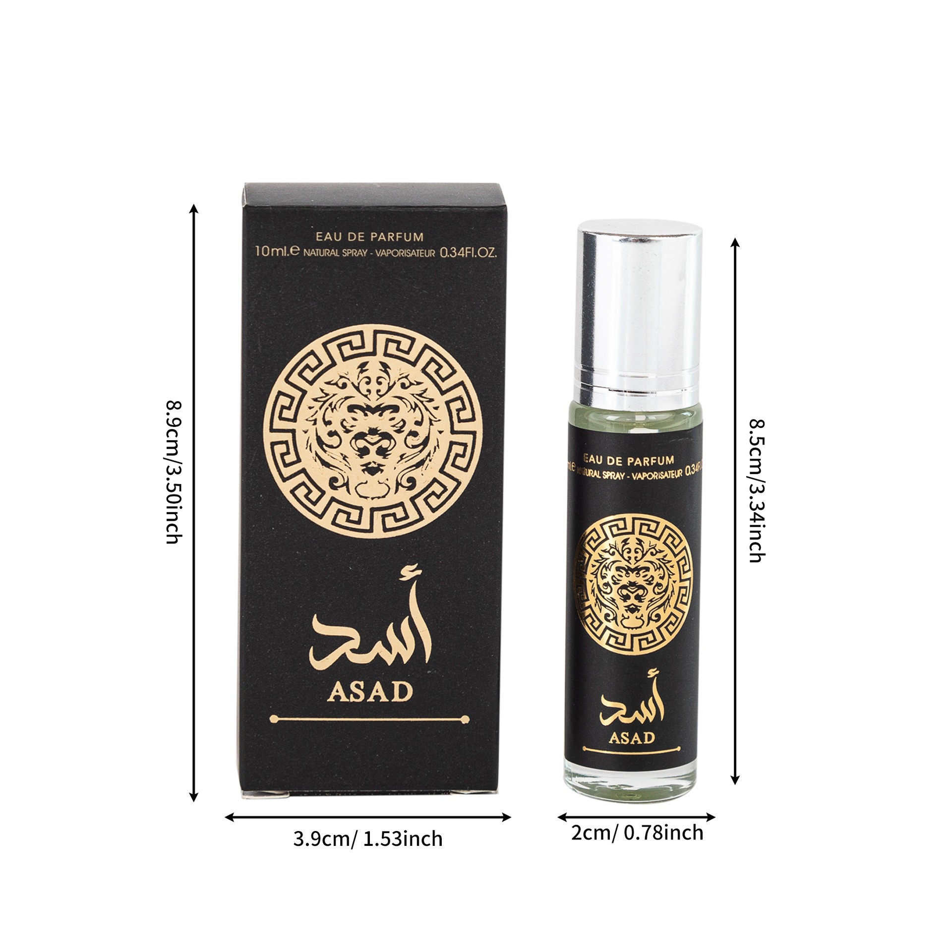 YARA Perfume Bottle and Packaging Box Cross-border Perfume for Men, Middle East Sample Fragrance pic 3