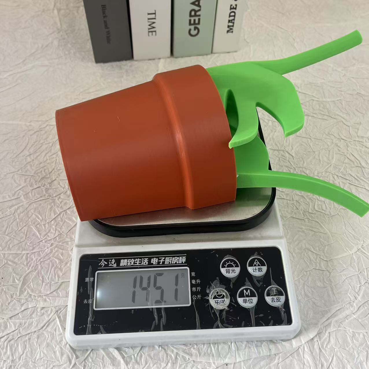 跨境新款Monstera Coaster龟背竹杯垫3D打印植物装饰品塑料工艺摆件详情4
